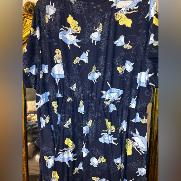 NWT Never Worn, just washed Alice and Wonderland Torrid Dress. - Picture 10 of 11